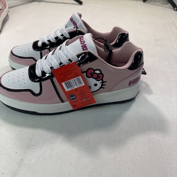 Sanrio Hello Kitty Womens Casual Court Sneakers Size 8 Pink, Christmas NWT - Picture 4 of 11